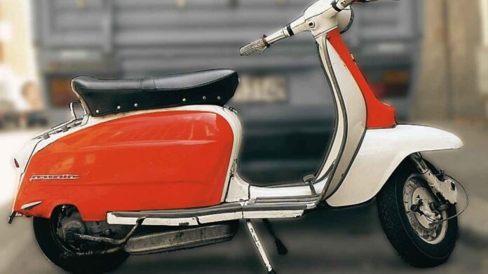ಕ್ಲಾಸಿಕ್ Lambretta ಸ್ಕೂಟರ್